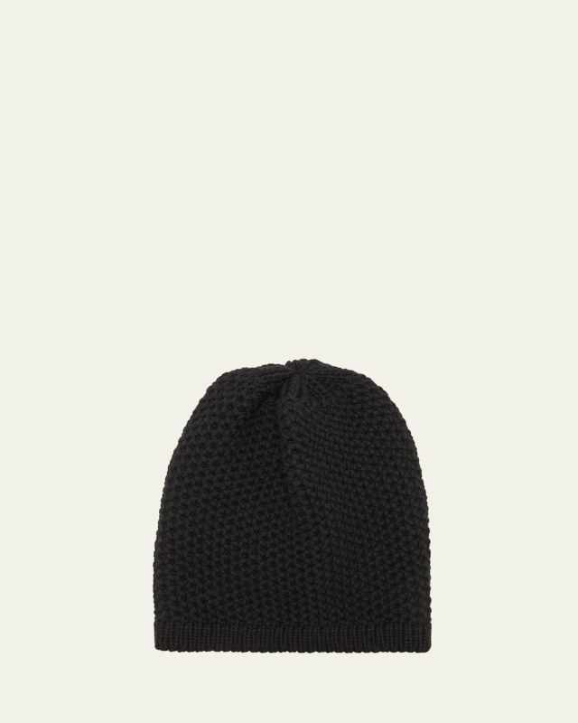 Knit Cashmere Beanie